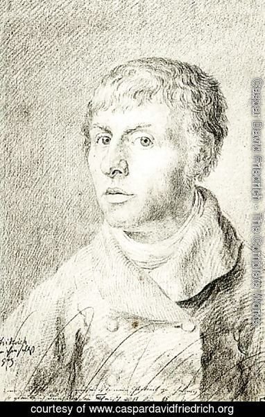 Caspar David Friedrich - Self Portrait 1800