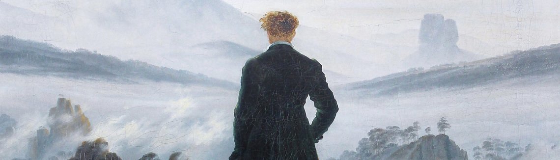 Caspar David Friedrich - The Wanderer above the Mists 1817-18