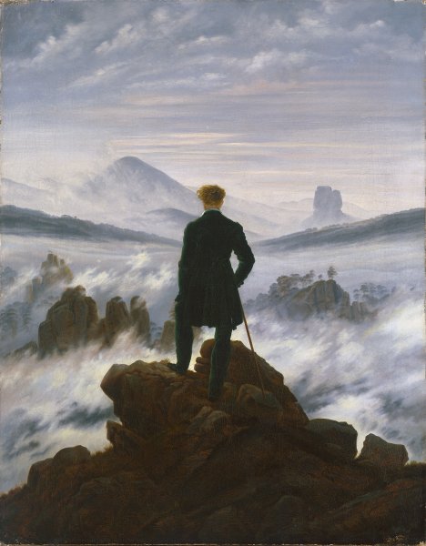 The Wanderer above the Mists 1817-18