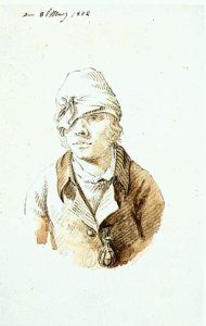 Self-Portrait with Cap and Sighting Eye-Shield