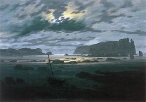 The North Sea in Moonlight