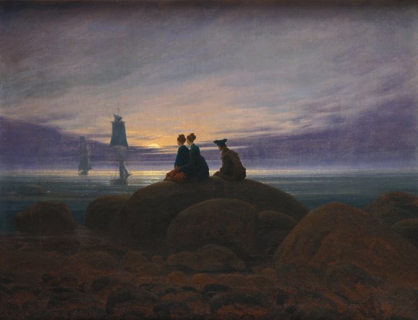 Moonrise by the Sea c. 1822